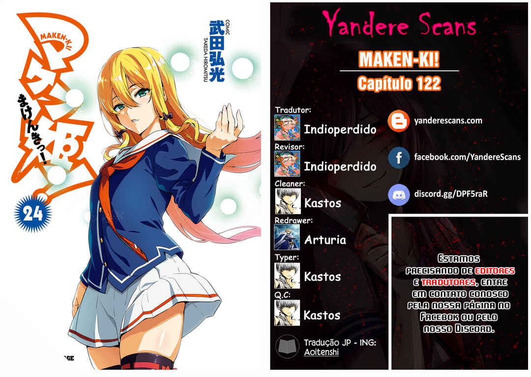 Maken-Ki! Chapter 122 - Page 1