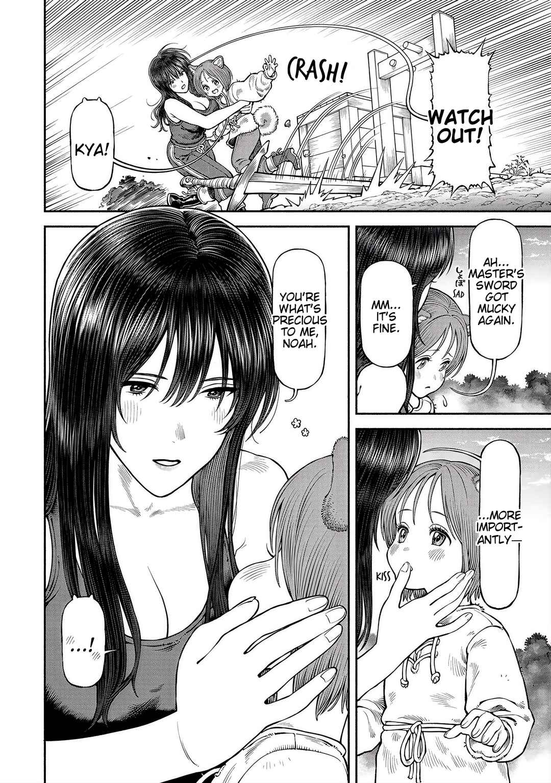 Onna Kishi to Kemomimi no Ko Chapter 60 - Page 4