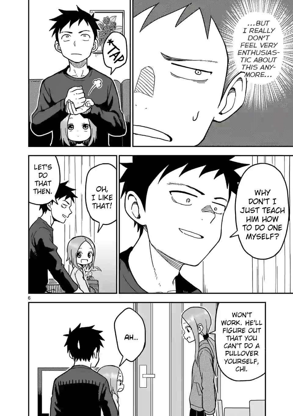 Karakai Jouzu no (Moto) Takagi-san Chapter 128 - Page 6