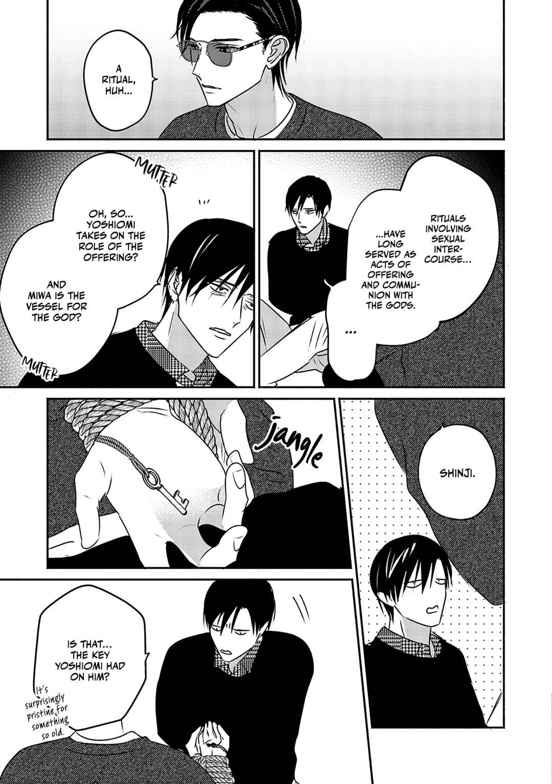 Komadori wa, Yoru no Tobari Chapter 4 - Page 16