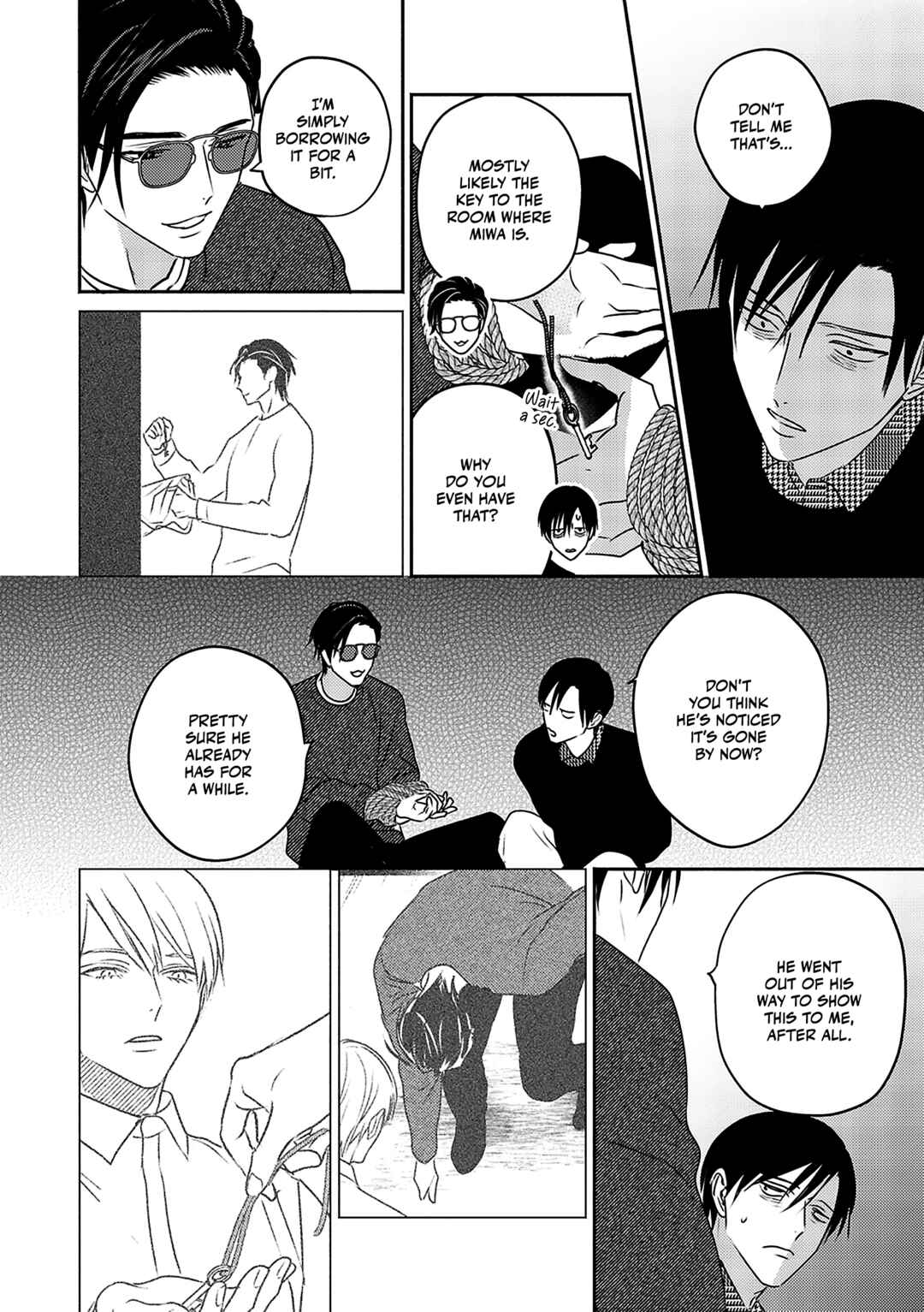 Komadori wa, Yoru no Tobari Chapter 4 - Page 17