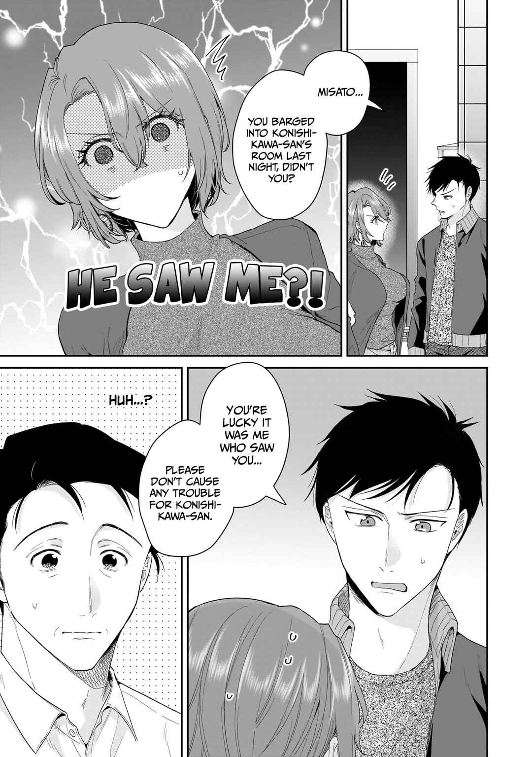 Misato-san wa Amasugi Joushi ni Chotto Kibishii Chapter 26 - Page 3