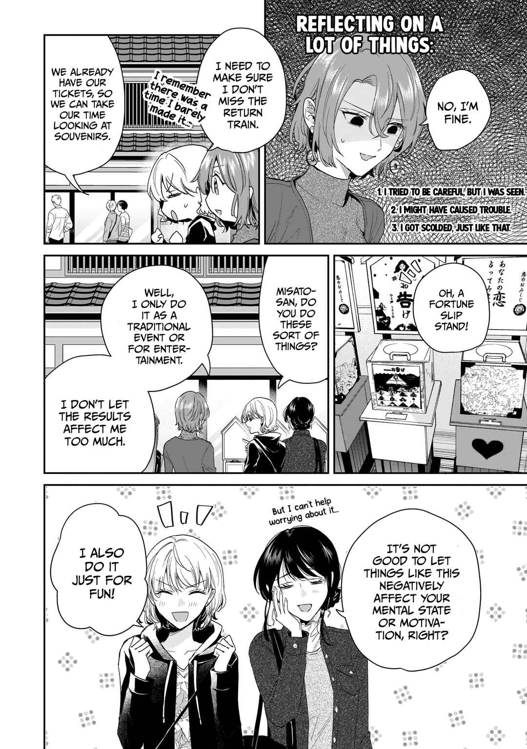 Misato-san wa Amasugi Joushi ni Chotto Kibishii Chapter 26 - Page 8