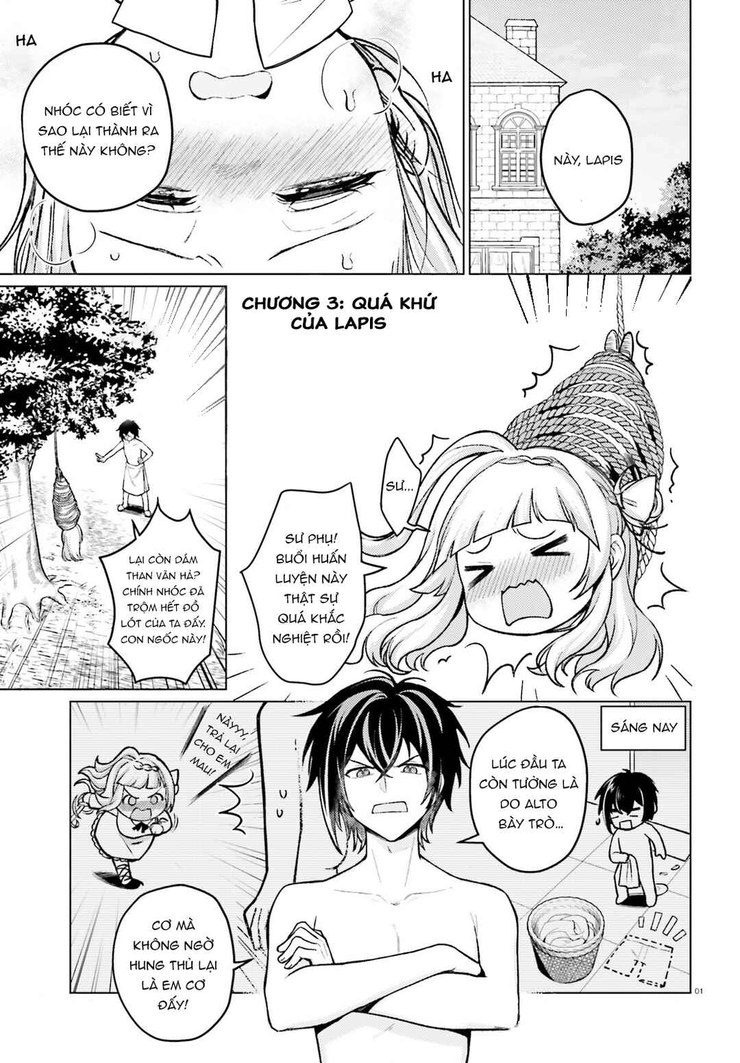 Habatake Majutsu Sekai no Shitei Tachi! Chapter 3 - Page 1