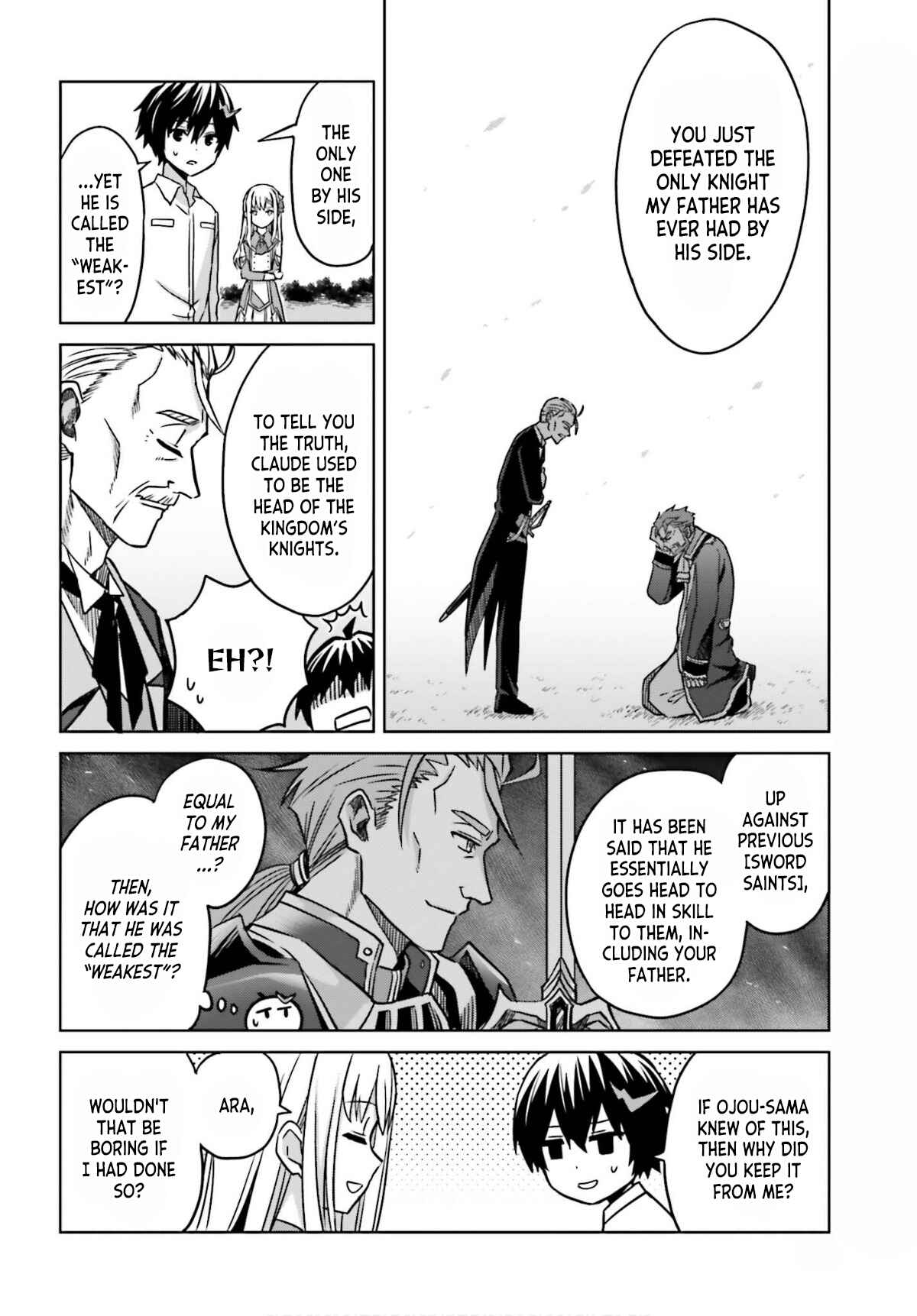 Shin no Jitsuryoku wa Girigiri made Kakushiteiyou to Omou Chapter 5 - Page 33