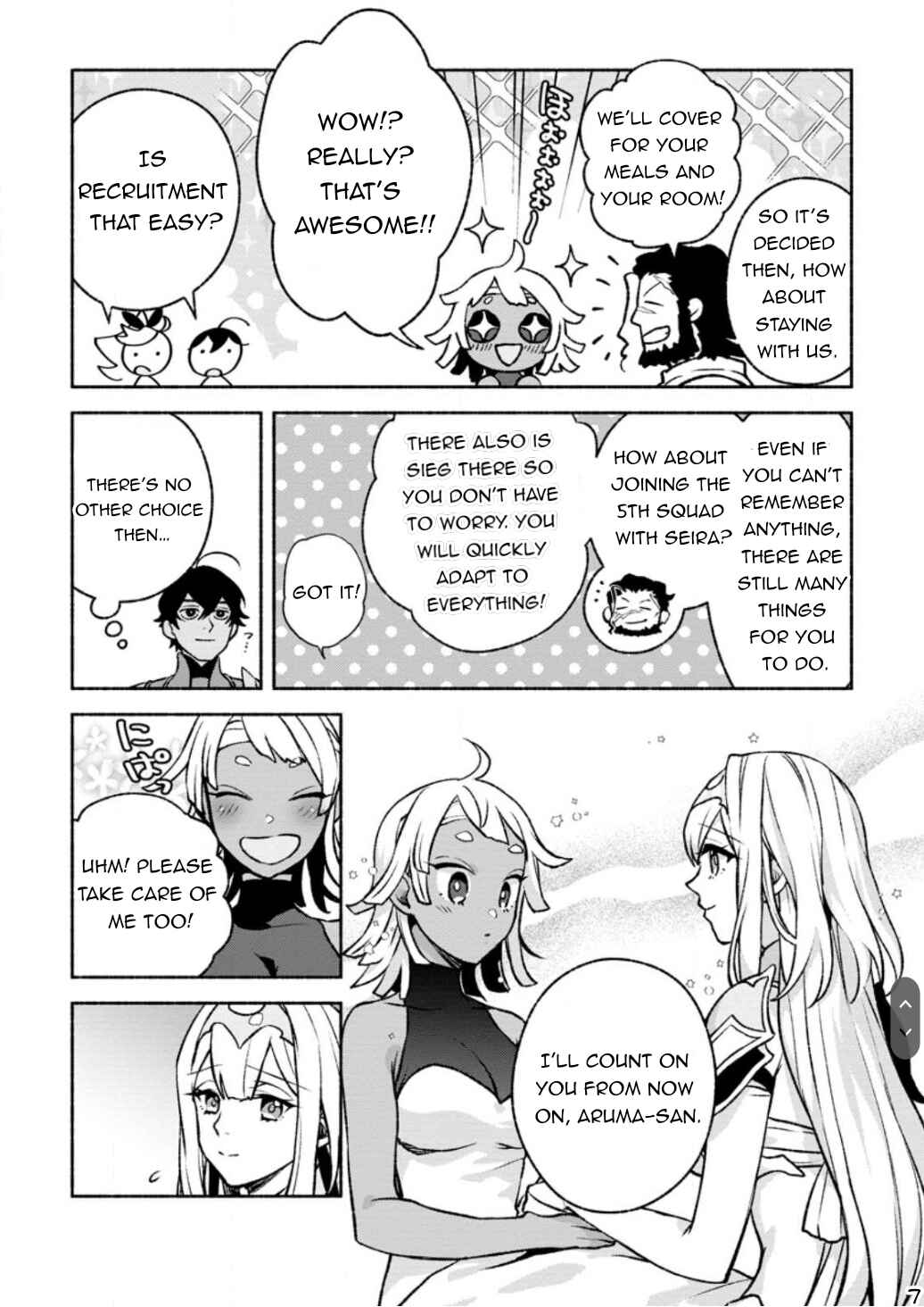 Sono Monban, Saikyou ni Tsuki: Tsuihou Sareta Bougyoryoku 9999 no Senshi, Outo no Monban to shite Musou Suru Chapter 23 - Page 8