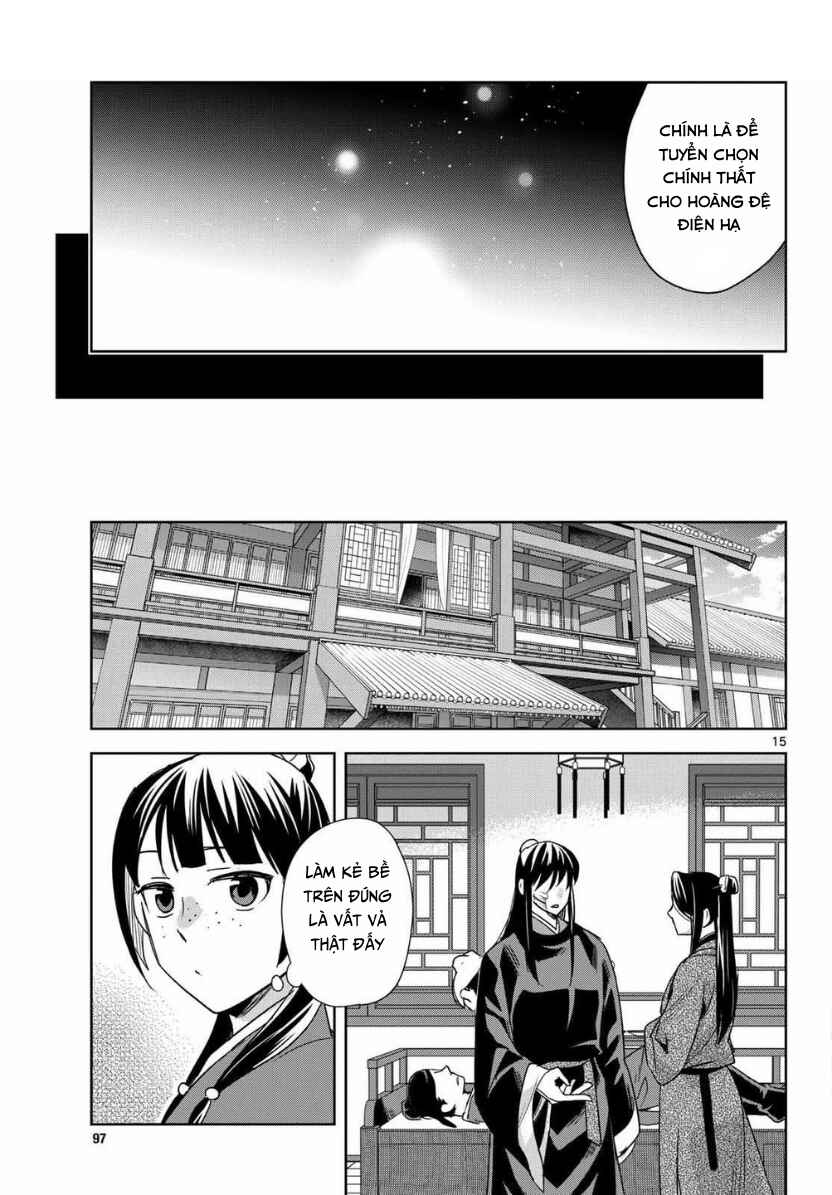 Kusuriya no Hitorigoto: Maomao no Koukyuu Nazotoki Techou Chapter 101 - Page 15