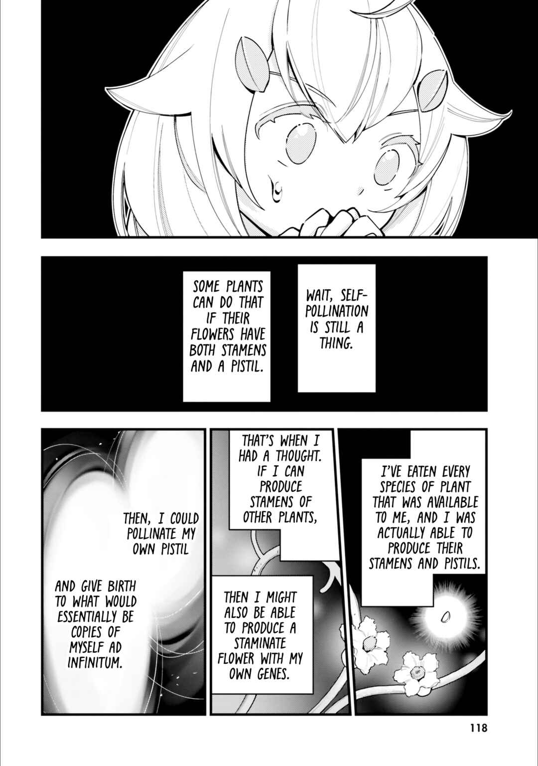 Shokubutsu Monster Musume Nikki: Seijo datta Watashi ga Uragirareta Hate ni Alraune ni Tensei Shite Shimatta node, kore kara wa Kougousei o Shinagara Shizuka ni Shokubutsu Life o Sugoshimasu Chapter 14 - Page 21