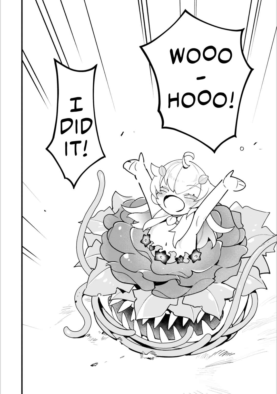 Shokubutsu Monster Musume Nikki: Seijo datta Watashi ga Uragirareta Hate ni Alraune ni Tensei Shite Shimatta node, kore kara wa Kougousei o Shinagara Shizuka ni Shokubutsu Life o Sugoshimasu Chapter 14 - Page 29