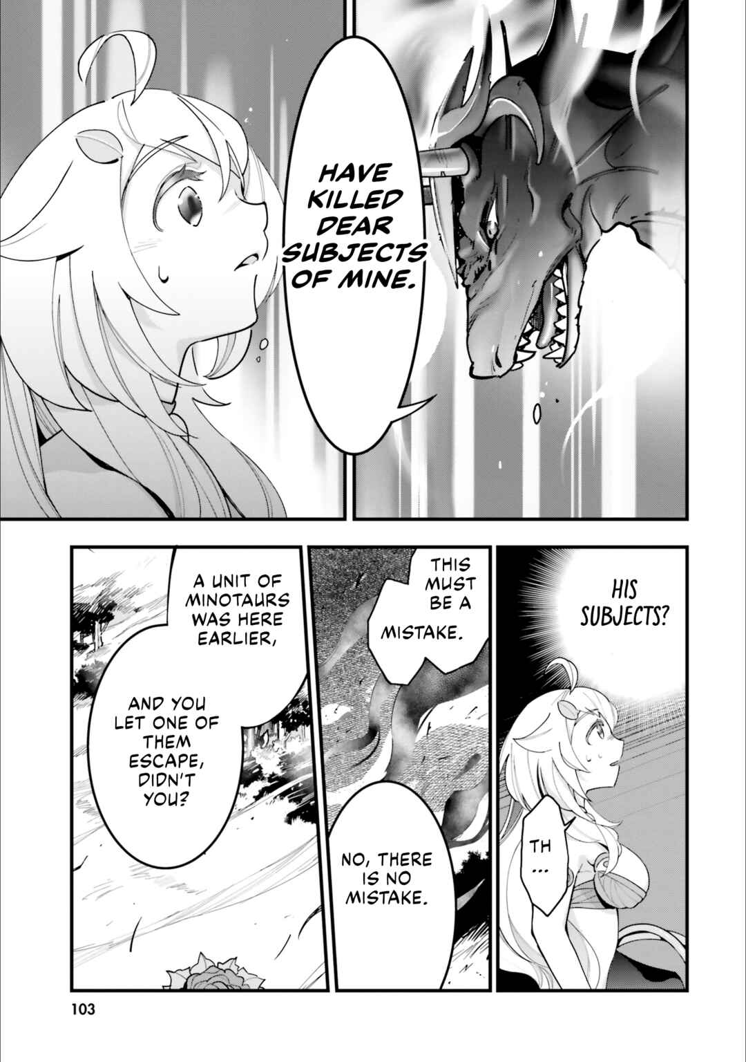 Shokubutsu Monster Musume Nikki: Seijo datta Watashi ga Uragirareta Hate ni Alraune ni Tensei Shite Shimatta node, kore kara wa Kougousei o Shinagara Shizuka ni Shokubutsu Life o Sugoshimasu Chapter 14 - Page 6