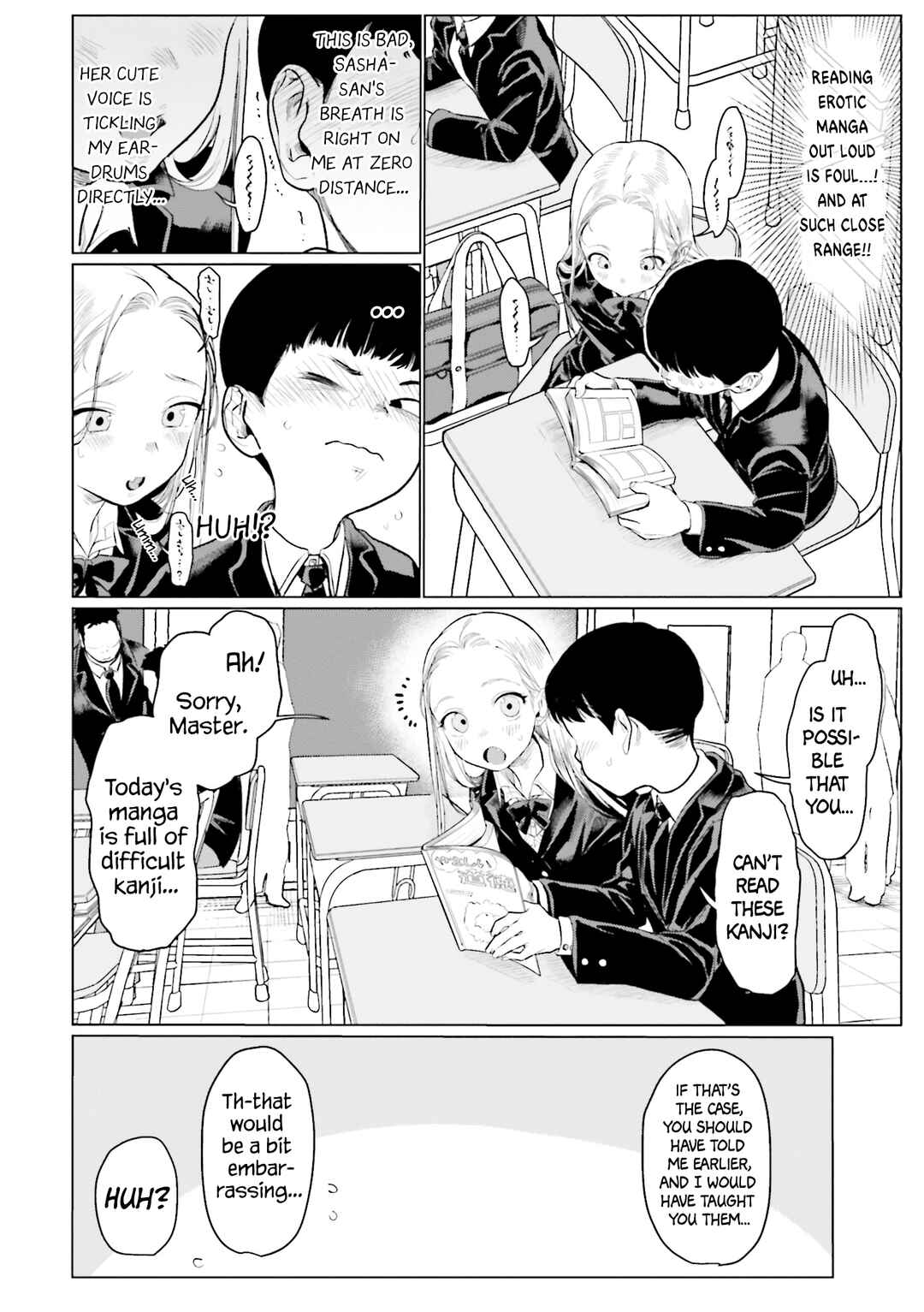 Sasha-chan to Classmate Otaku-kun Chapter 12 - Page 2
