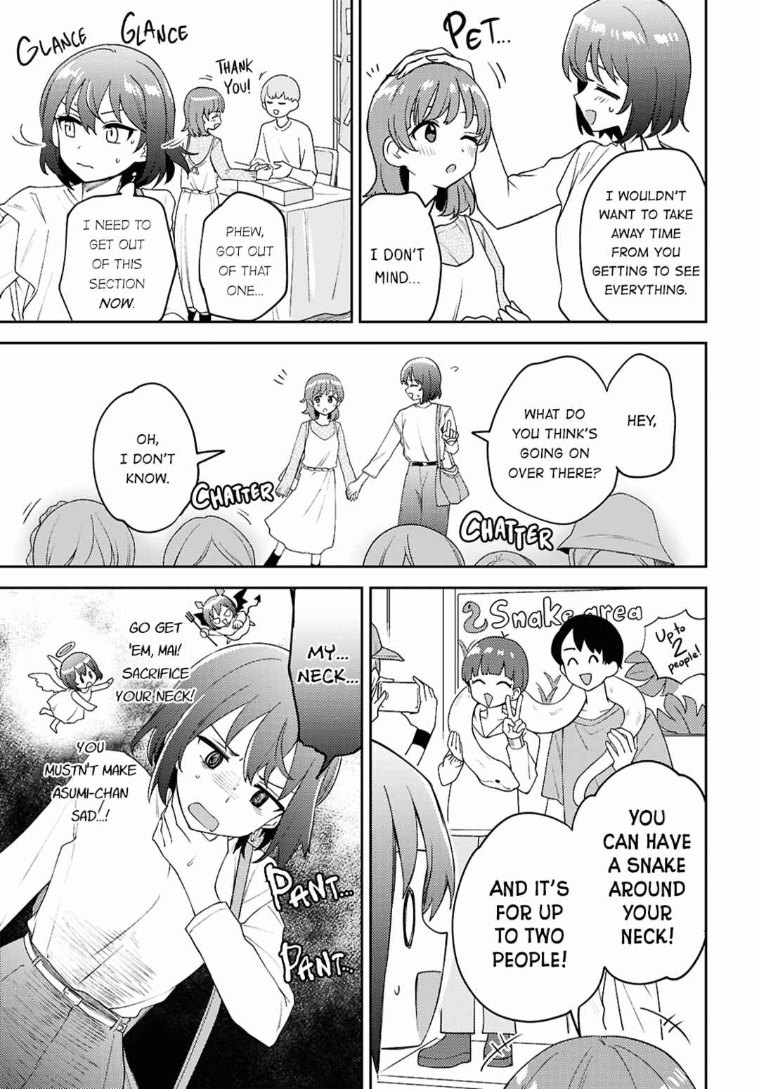 Asumi-chan wa Les Fuuzoku ni Kyoumi ga Arimasu! Chapter 29 - Page 11