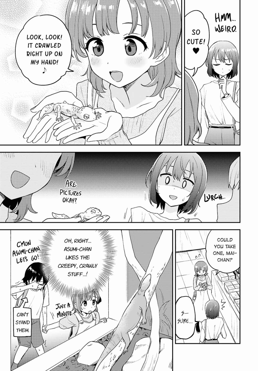 Asumi-chan wa Les Fuuzoku ni Kyoumi ga Arimasu! Chapter 29 - Page 9