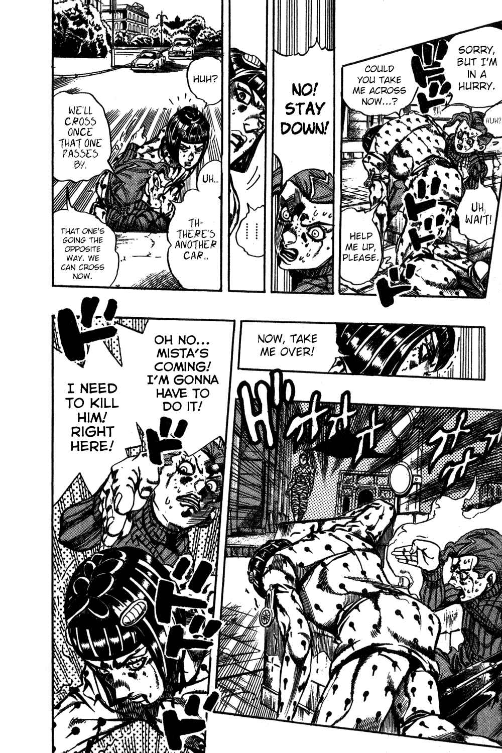 JoJo no Kimyou na Bouken: Part 5 - Ougon no Kaze Chapter 129 - Page 10