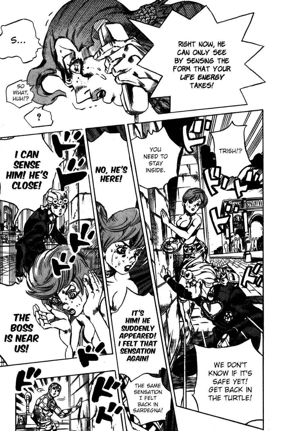 JoJo no Kimyou na Bouken: Part 5 - Ougon no Kaze Chapter 129 - Page 15