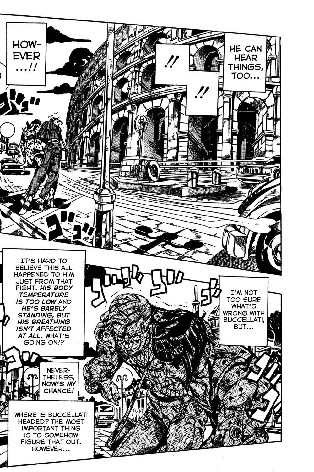 JoJo no Kimyou na Bouken: Part 5 - Ougon no Kaze Chapter 129 - Page 6