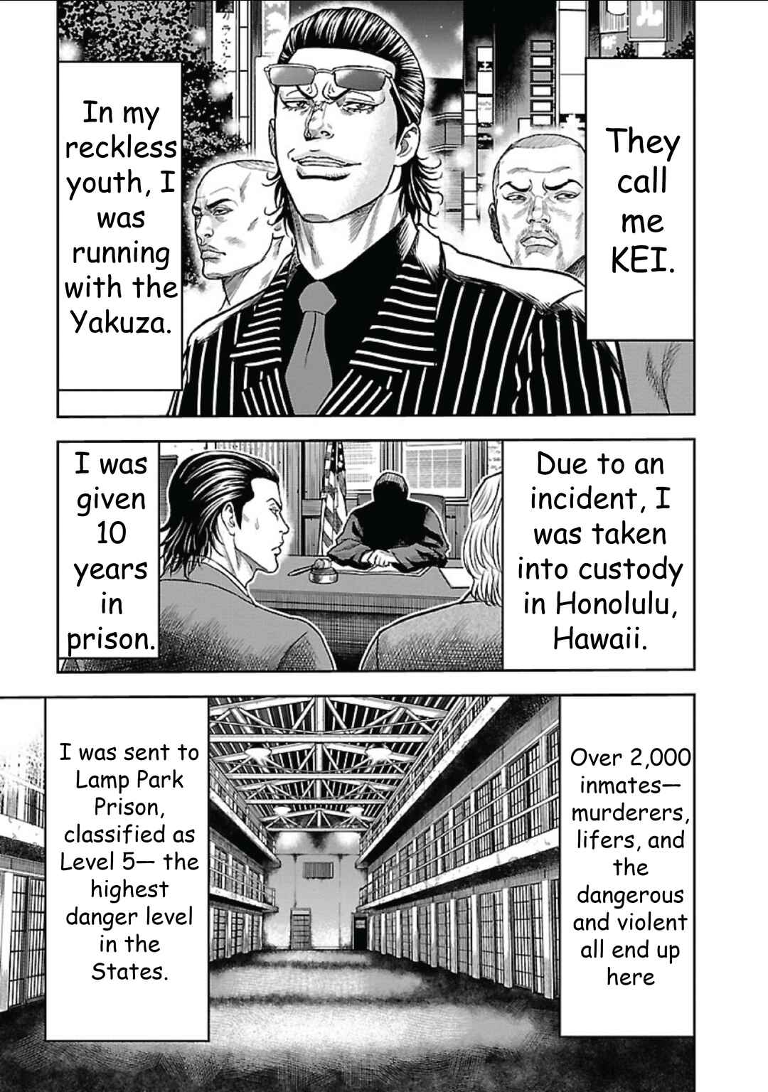 Chicano Kei: Beikoku Gokuaku Keimusho o Ikinuita Nihonjin Chapter 1 - Page 11