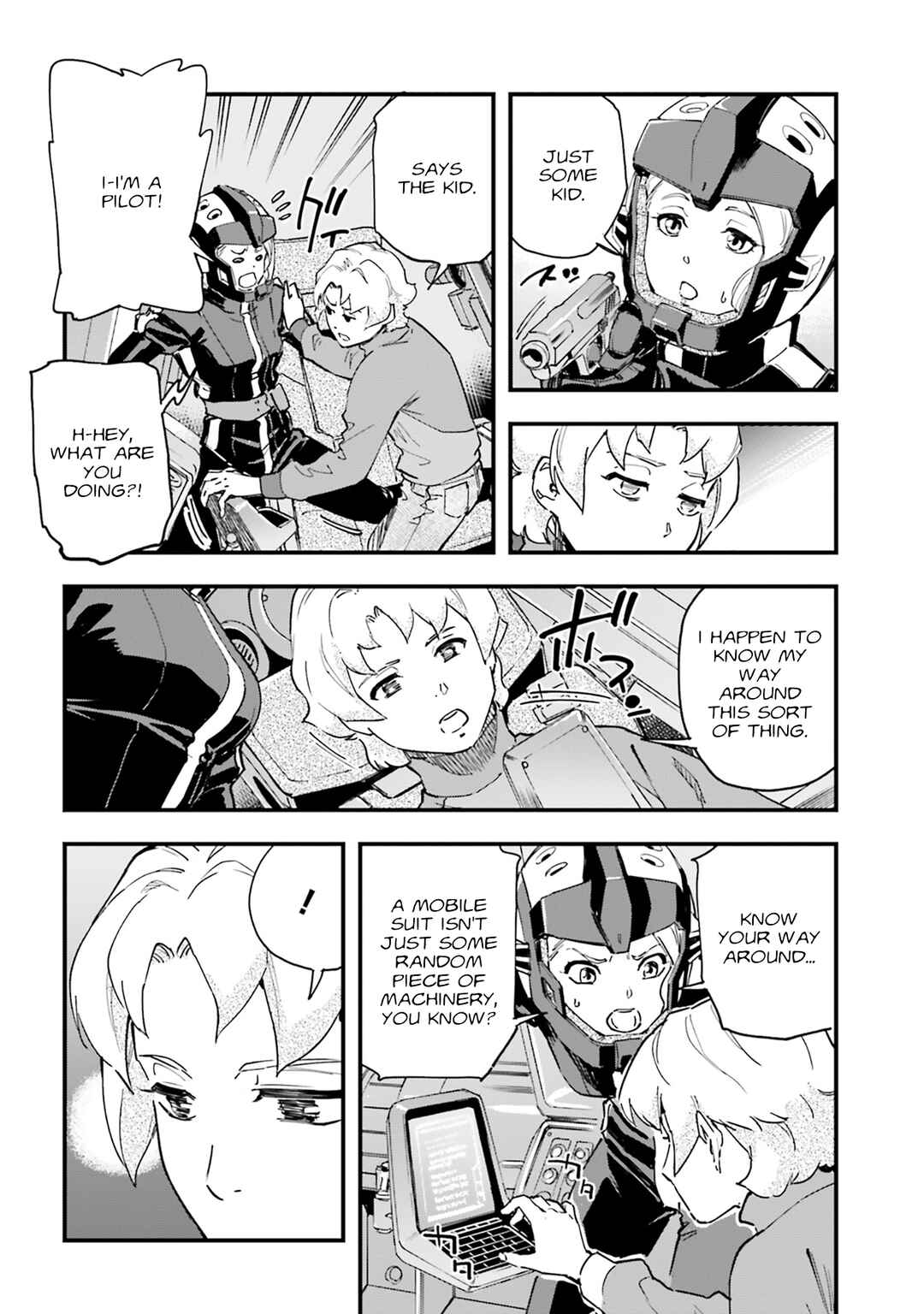 Mobile Suit Gundam: Silver Phantom -Gravure- Chapter 4 - Page 22
