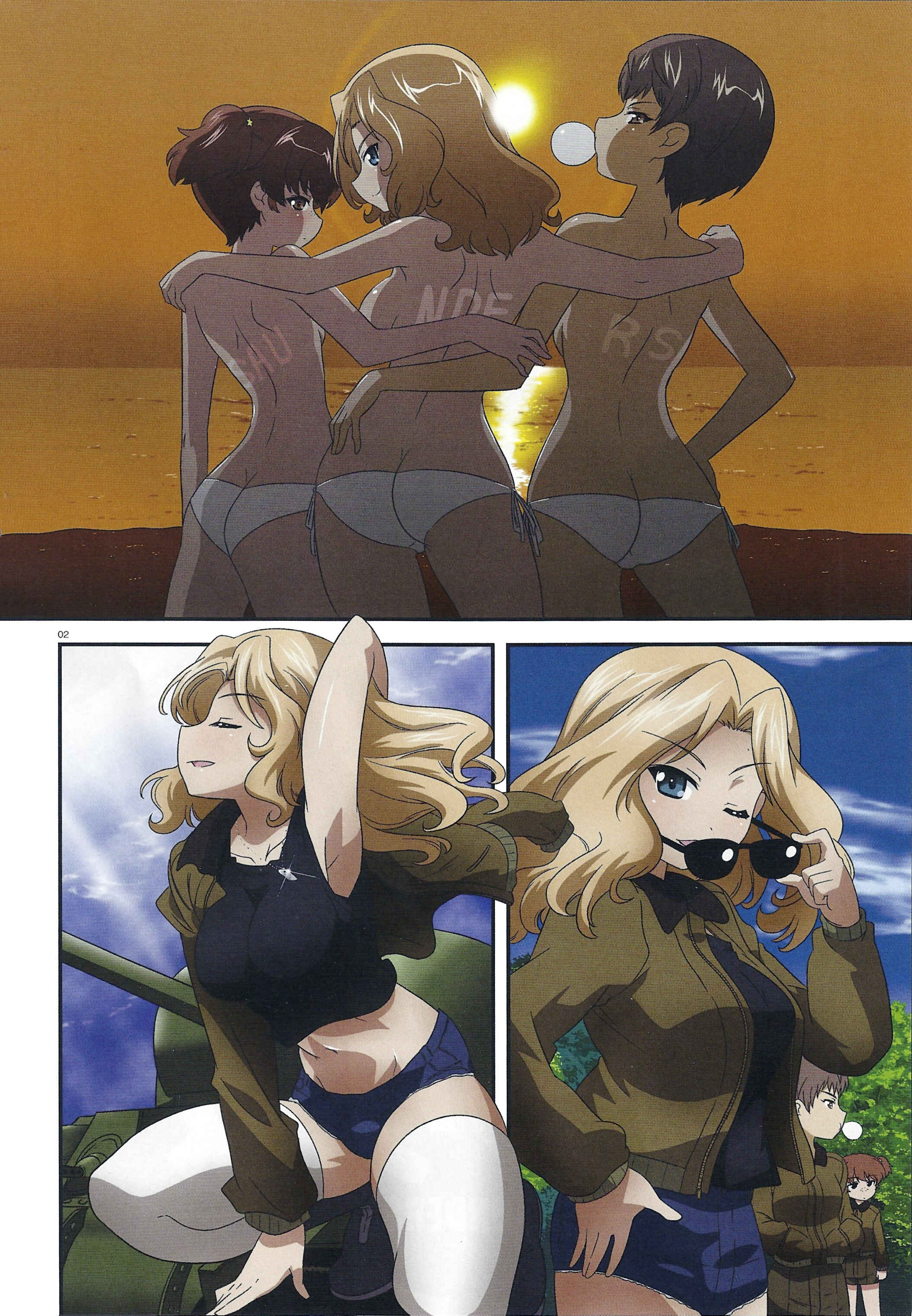GIRLS und PANZER - Motto Love Love Sakusen desu! Chapter 21 - Page 2