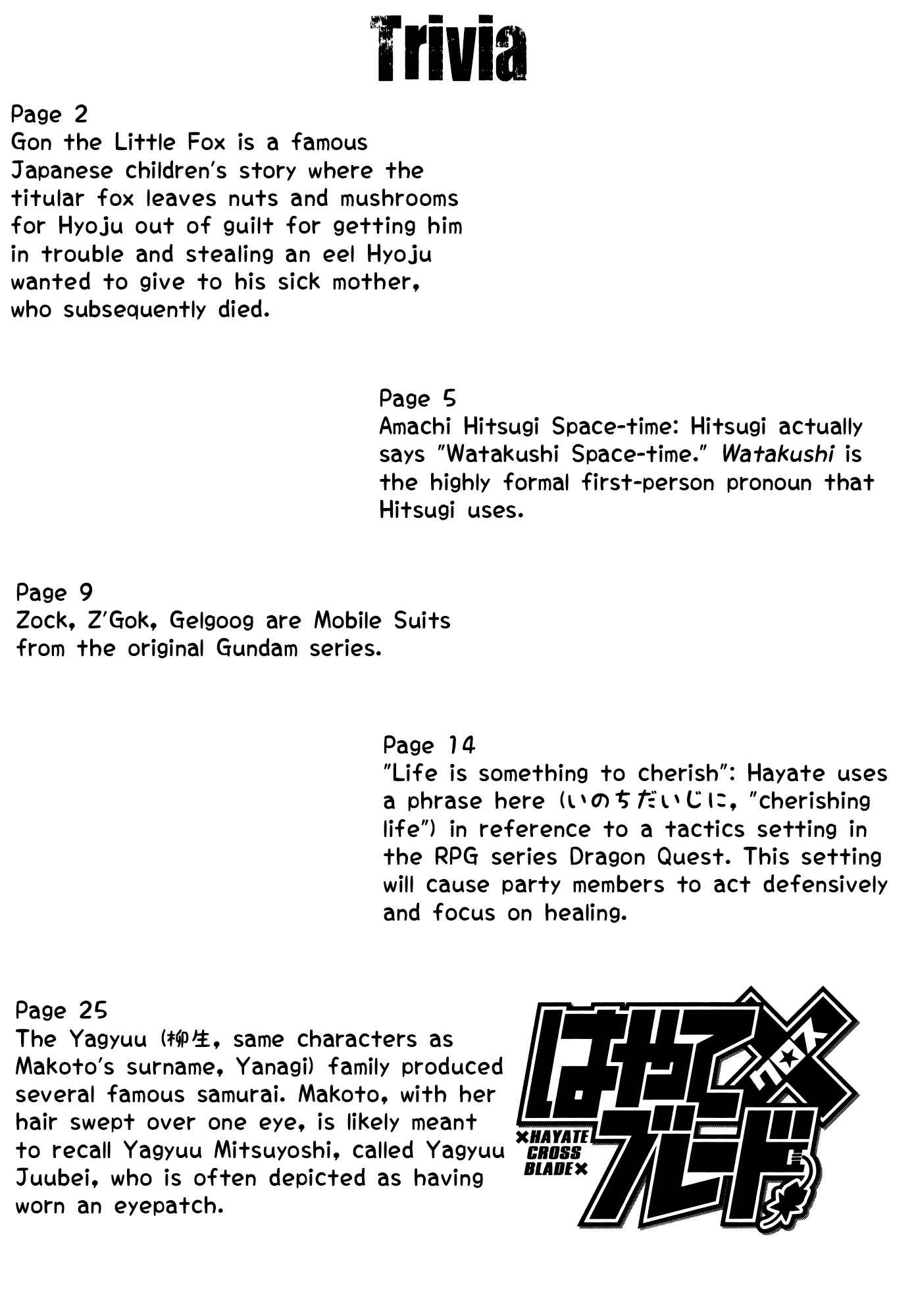 Hayate x Blade Chapter 60 - Page 34