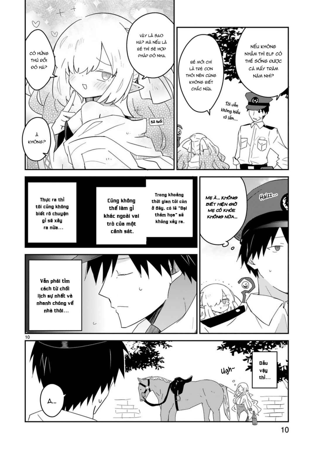 Isekai Elf Mura no Omawari-san Chapter 1 - Page 10