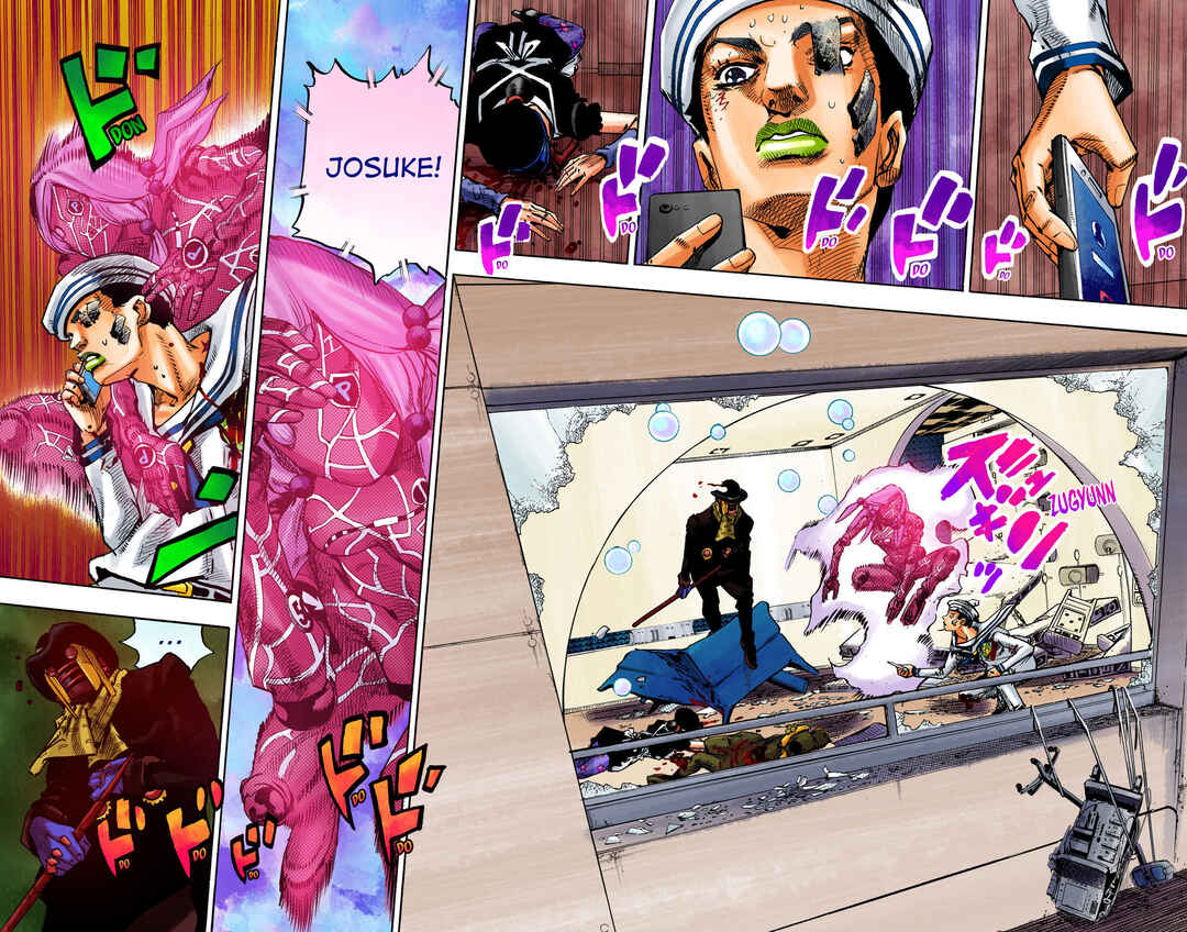 JoJo no Kimyou na Bouken: Part 8 - JoJolion Color-ban Chapter 104 - Page 13