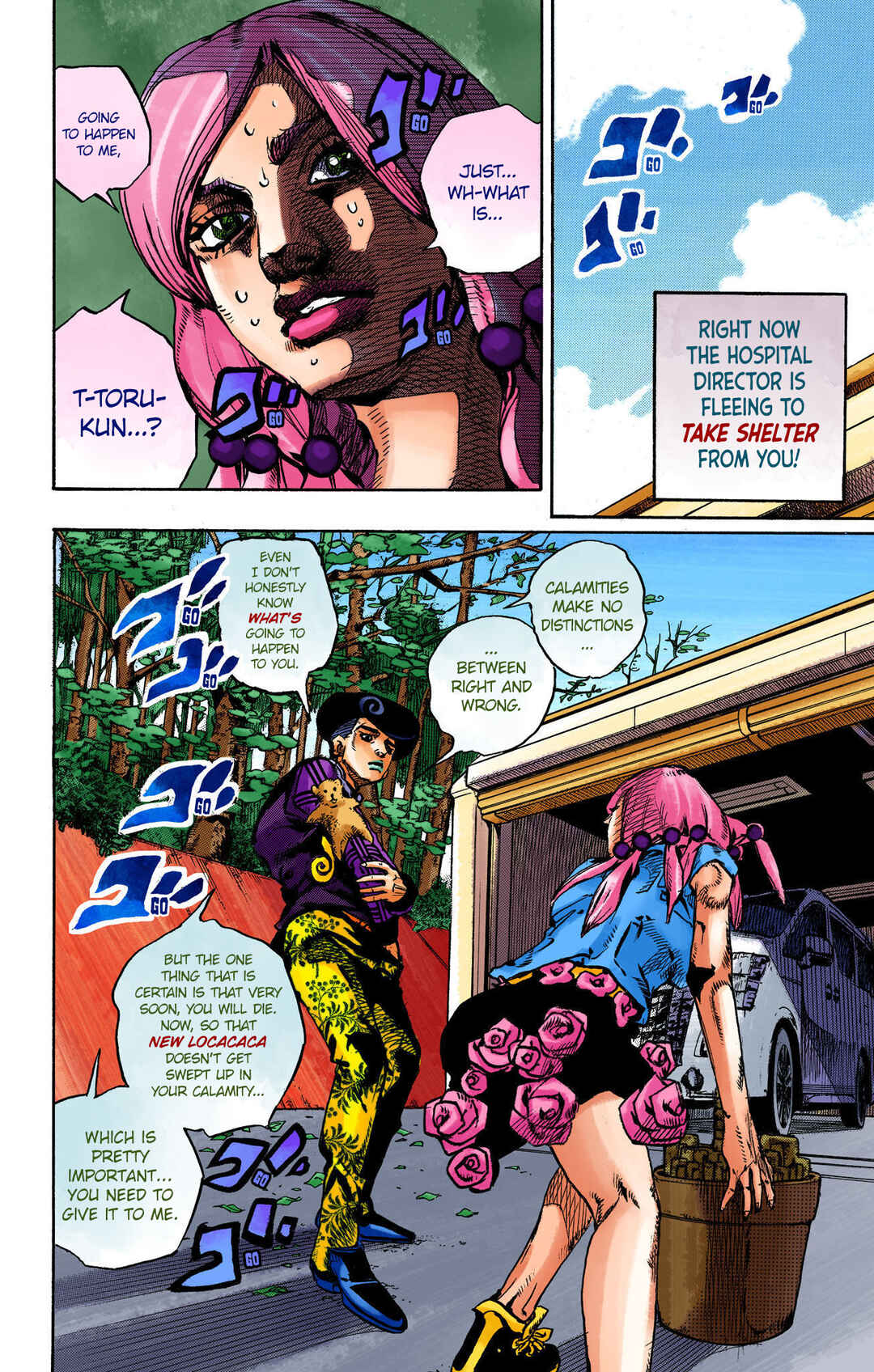JoJo no Kimyou na Bouken: Part 8 - JoJolion Color-ban Chapter 104 - Page 23