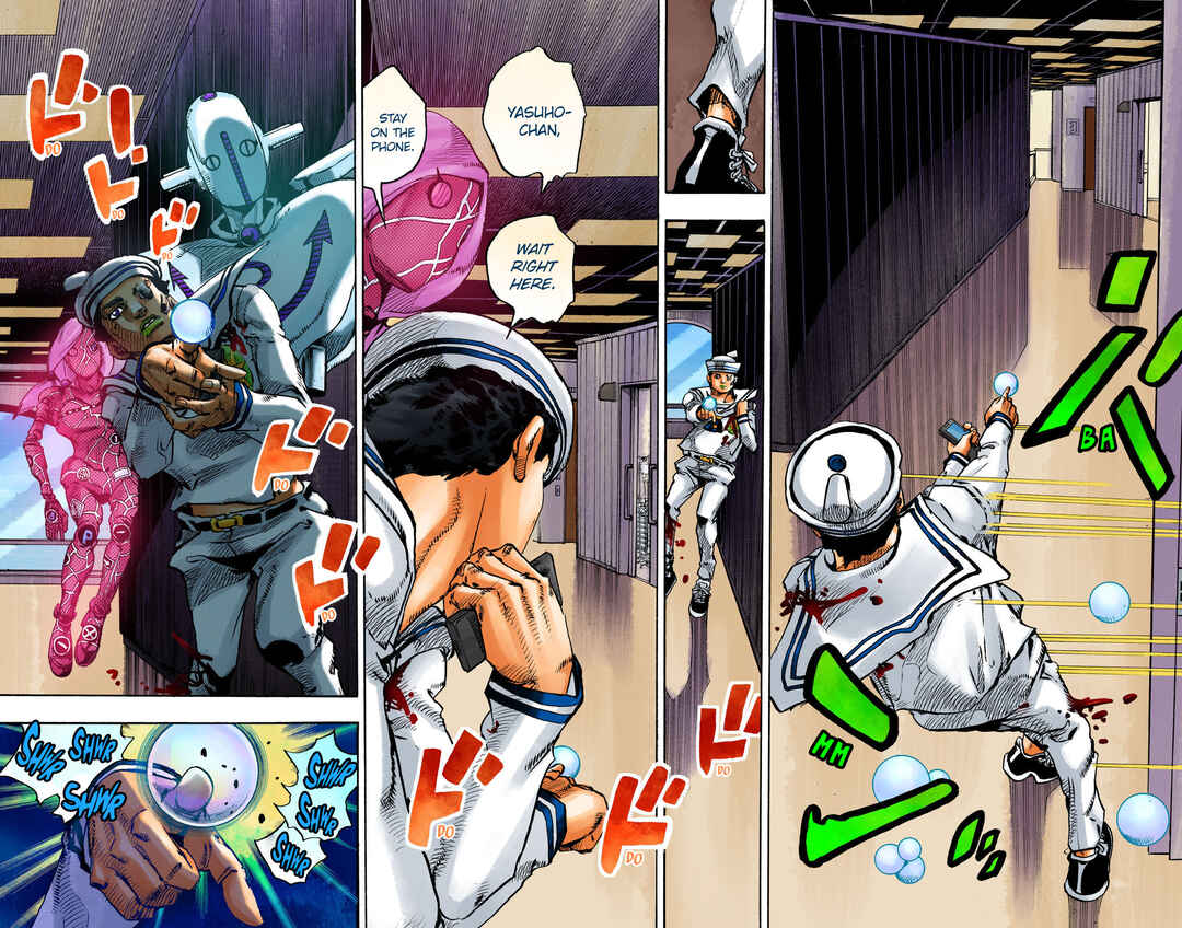 JoJo no Kimyou na Bouken: Part 8 - JoJolion Color-ban Chapter 104 - Page 32