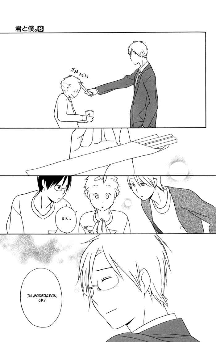 Kimi to Boku. Chapter 24 - Page 21