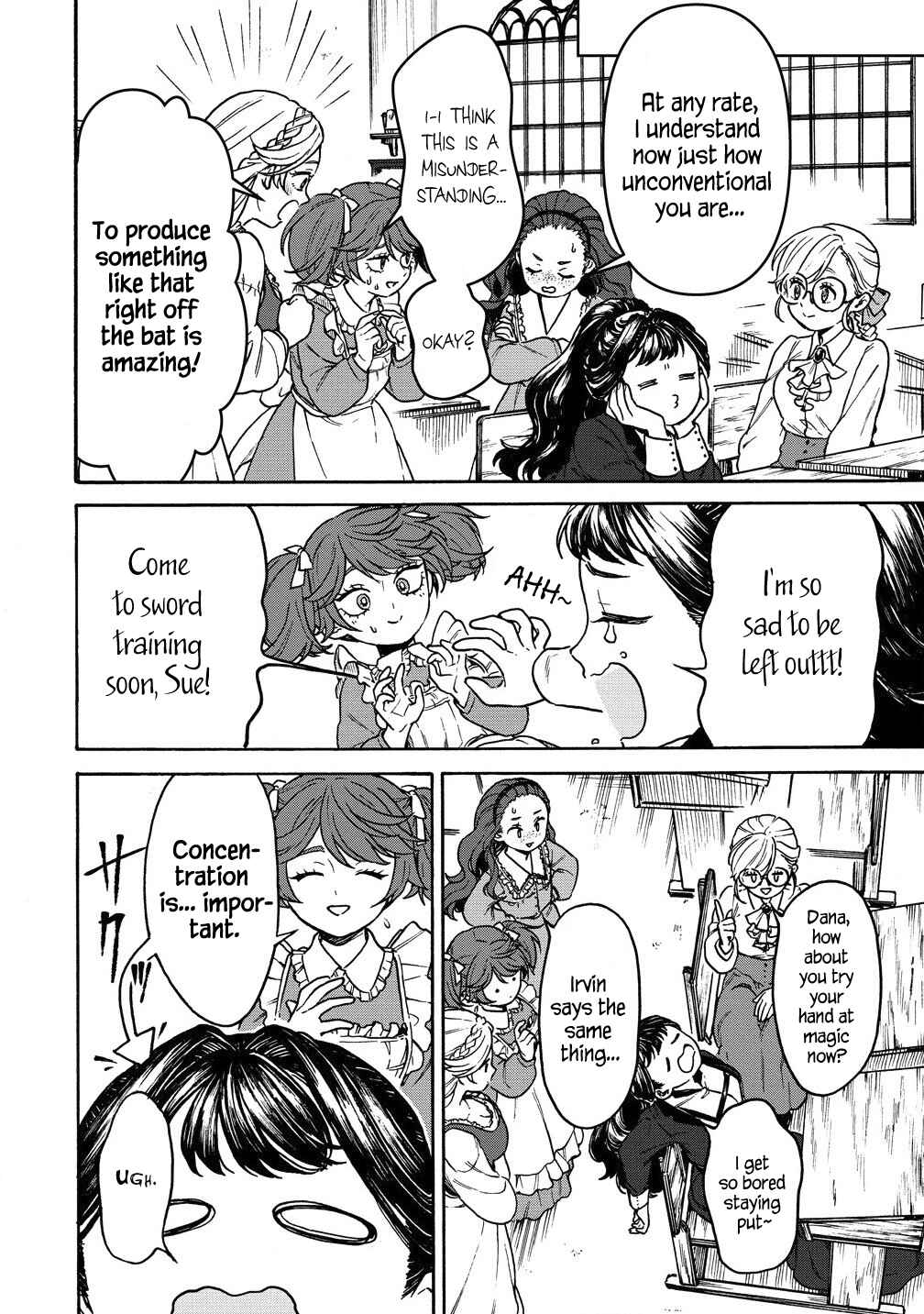 Onna Chara de Isekai Teni shite Cheatppoi kedo Zako Chara na no de Medatazu Heiwa na Shomin wo Mezashimasu! Chapter 6.2 - Page 6