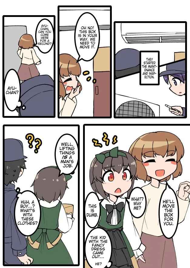 Jitaku de Natural ni Josou-suru Danshi Chapter 29.2 - Page 1