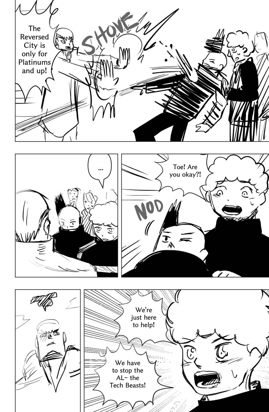 TEKNO: Sci-Fi Shonen Manga! Chapter 46 - Page 4
