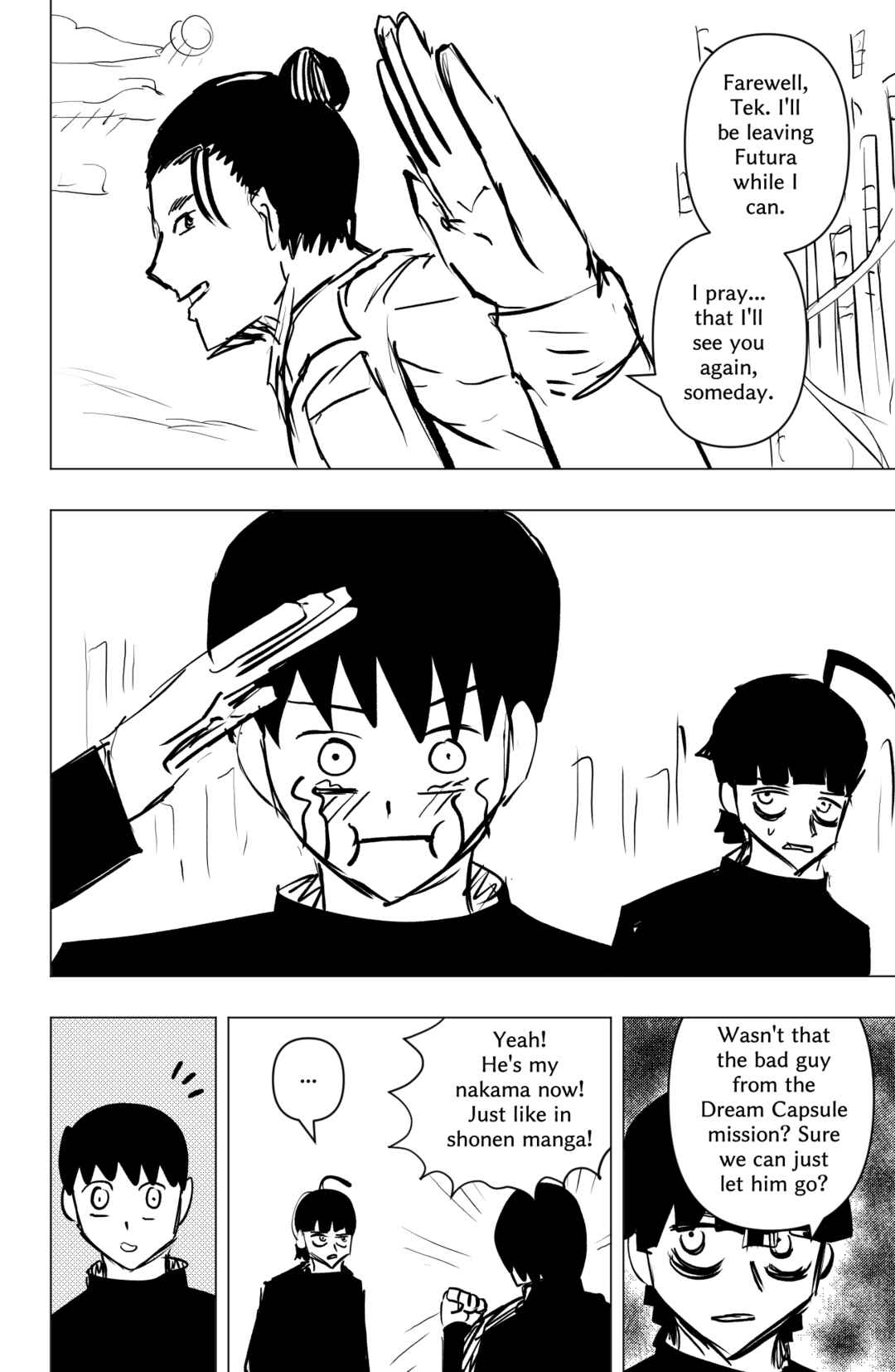 TEKNO: Sci-Fi Shonen Manga! Chapter 46 - Page 8