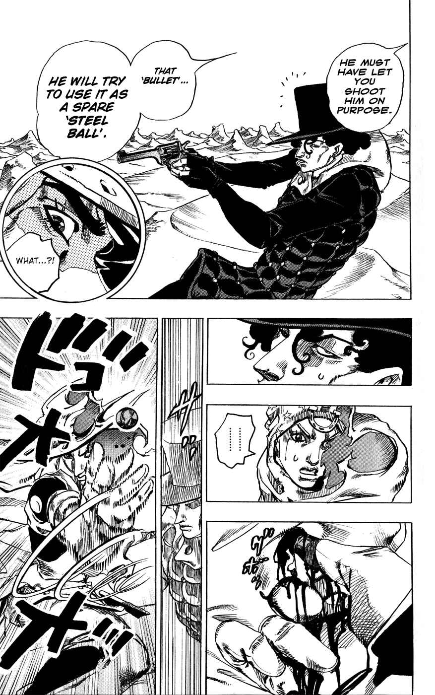 JoJo no Kimyou na Bouken: Part 7 - Steel Ball Run Chapter 53 - Page 28