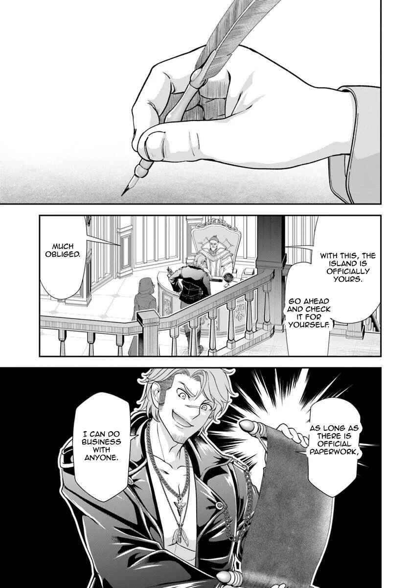 Tenohira Kaitaku Mura de Isekai Kenkokuki ~Fueteku Yome-tachi to Nonbiri Mujintou Life~ Chapter 63 - Page 1