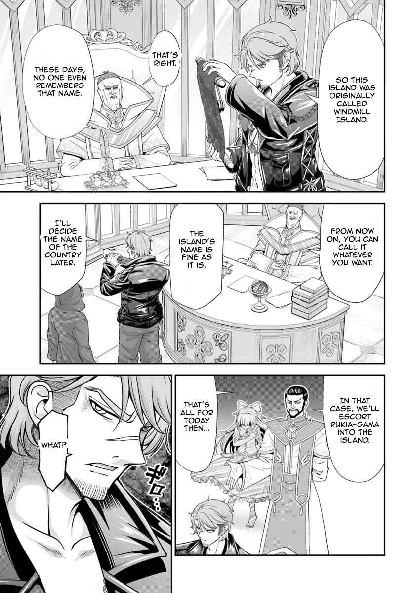 Tenohira Kaitaku Mura de Isekai Kenkokuki ~Fueteku Yome-tachi to Nonbiri Mujintou Life~ Chapter 63 - Page 3