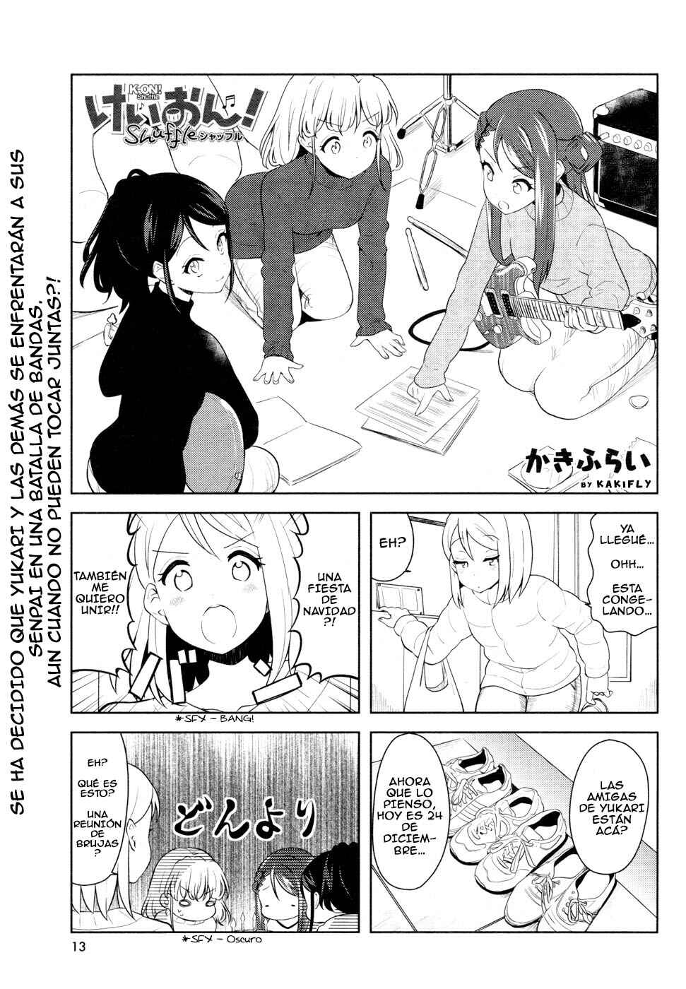 K-ON! Shuffle Chapter 13 - Page 1