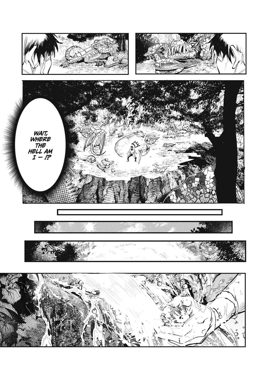 Kuni wo Owareta Ryuushi-san, Hirowareta Ringoku de Ukkari Musou Shite Shimau. ~Jakushou Kokka ga Tairiku Saikyou no Ryuu no Rakuen ni Naru made~ Chapter 1 - Page 39