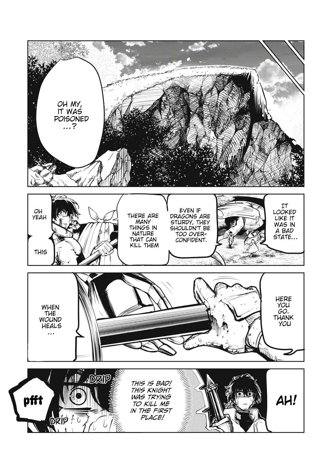 Kuni wo Owareta Ryuushi-san, Hirowareta Ringoku de Ukkari Musou Shite Shimau. ~Jakushou Kokka ga Tairiku Saikyou no Ryuu no Rakuen ni Naru made~ Chapter 1 - Page 55