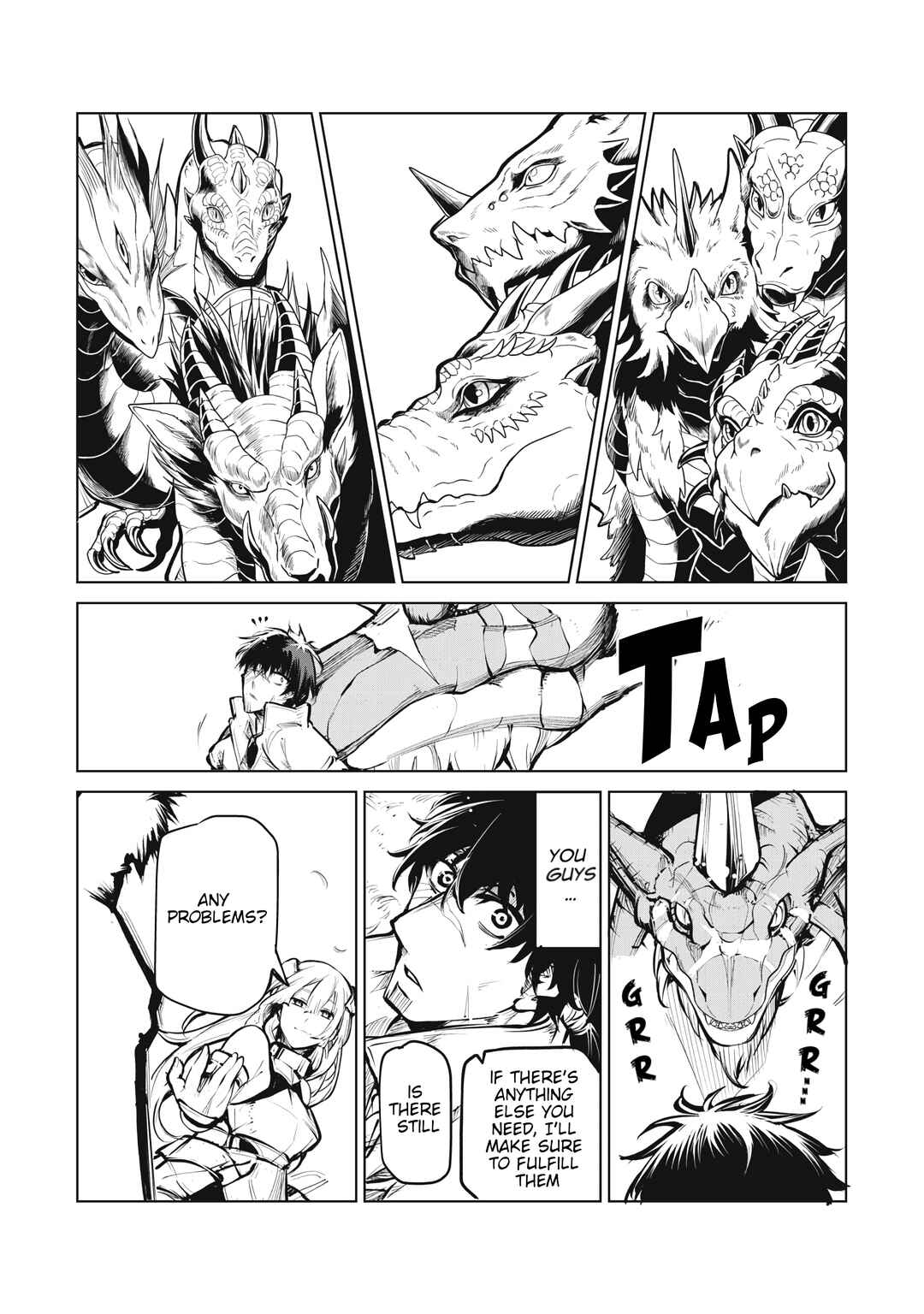 Kuni wo Owareta Ryuushi-san, Hirowareta Ringoku de Ukkari Musou Shite Shimau. ~Jakushou Kokka ga Tairiku Saikyou no Ryuu no Rakuen ni Naru made~ Chapter 1 - Page 73