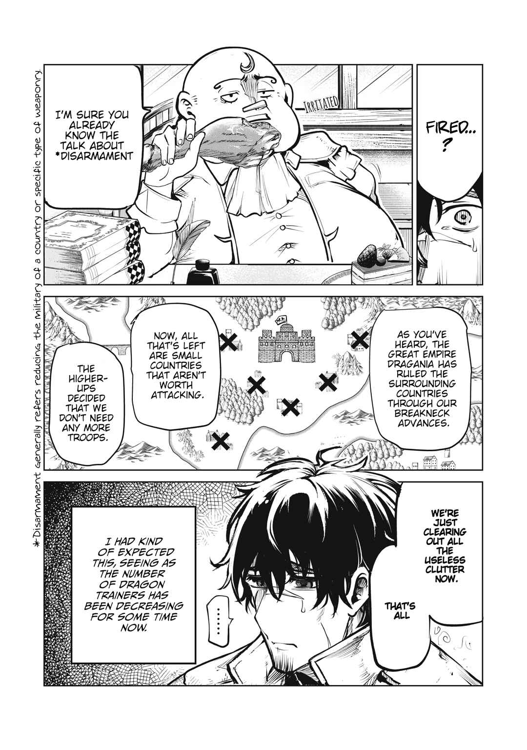 Kuni wo Owareta Ryuushi-san, Hirowareta Ringoku de Ukkari Musou Shite Shimau. ~Jakushou Kokka ga Tairiku Saikyou no Ryuu no Rakuen ni Naru made~ Chapter 1 - Page 9