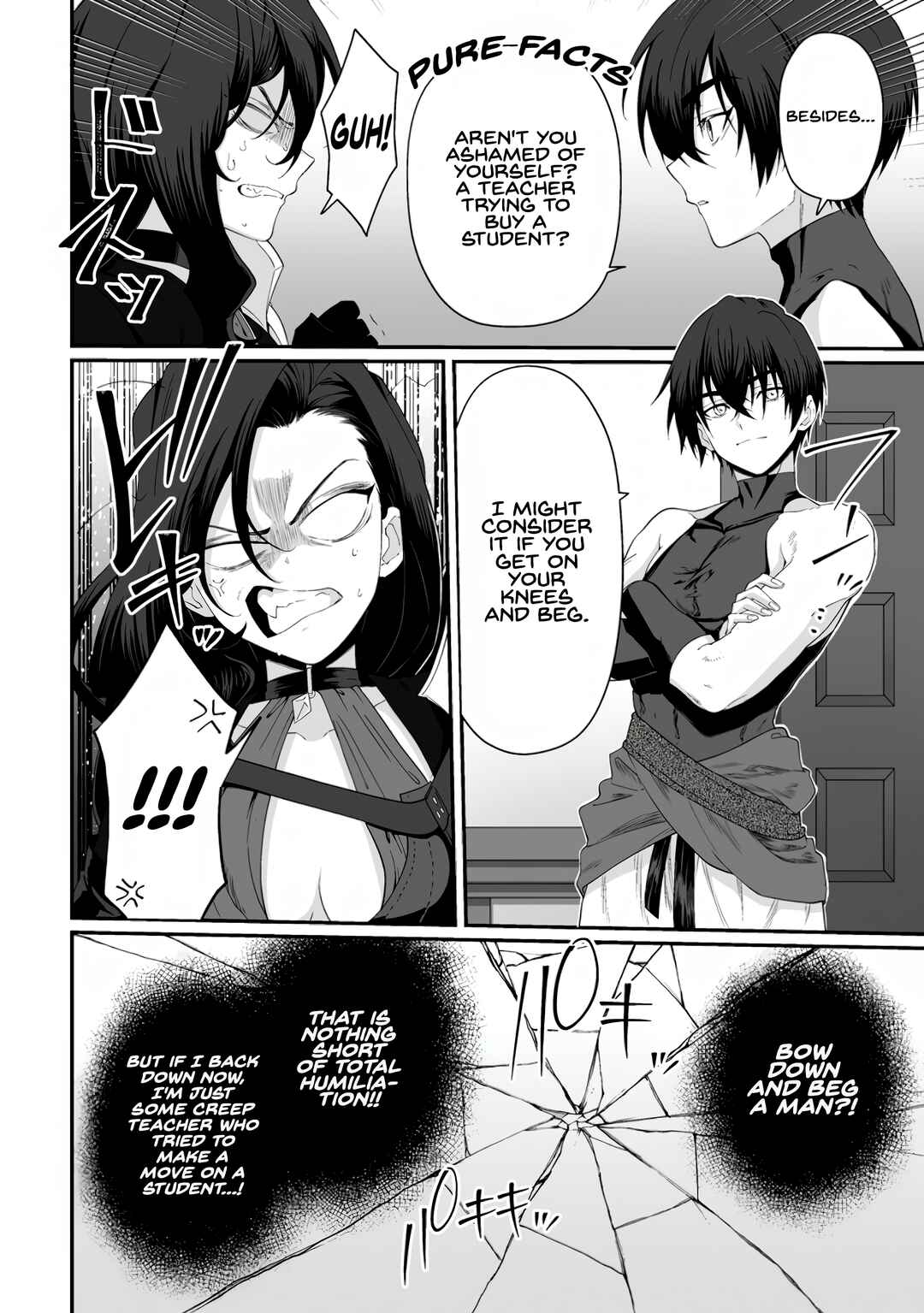 Teisou Gyakuten Sekai de Yuiitsu no Otoko Kishi no Ore, Onna Kishi Gakuen ni Nyuugaku Shitara Nazeka Eiyou Atsukai Sareta: Zetsurin Skill de Harem Musou Chapter 7.1 - Page 3