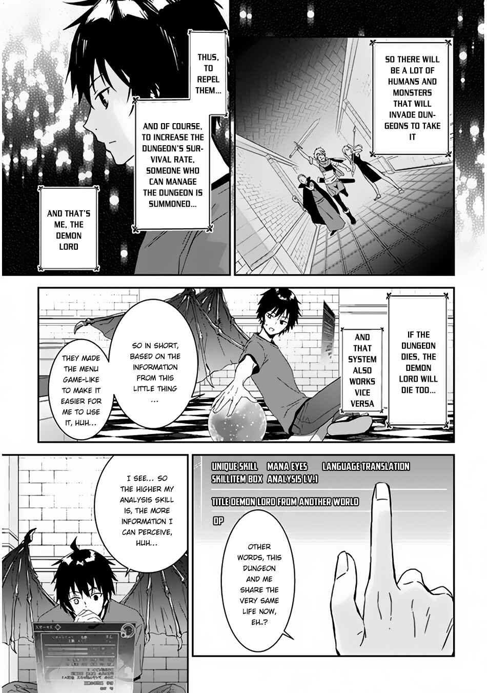 Maou ni Natta node, Dungeon Tsukutte Jingai Musume to Honobono Suru Chapter 1 - Page 9