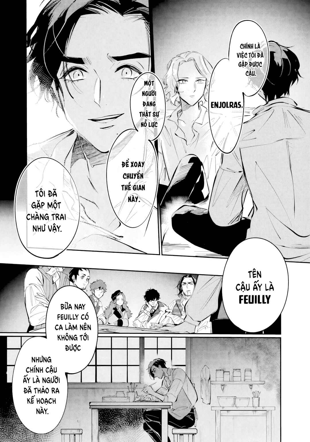 Les Misérables yori: L'Heure Bleue no Tomora e Chapter 4 - Page 6