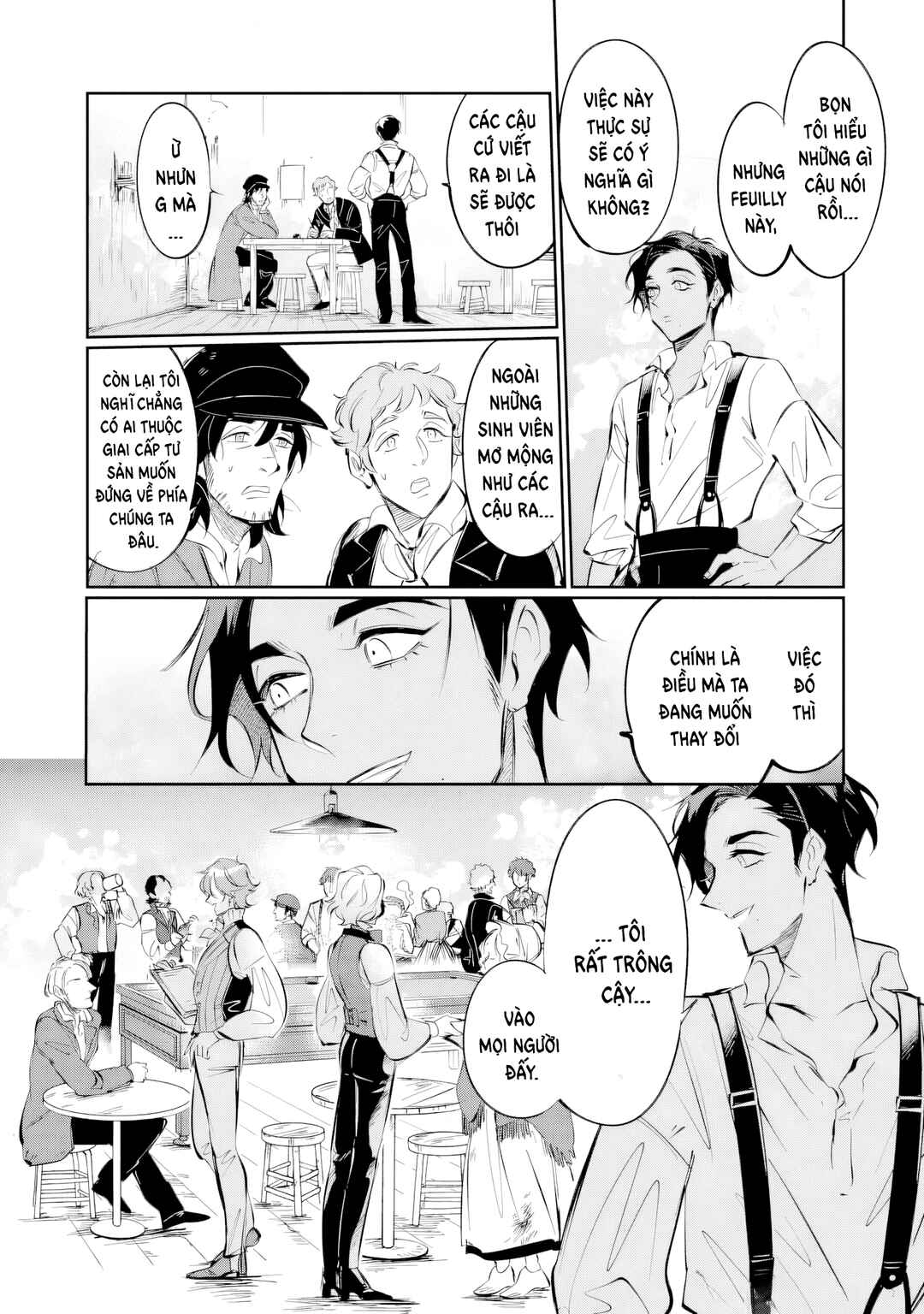 Les Misérables yori: L'Heure Bleue no Tomora e Chapter 4 - Page 9