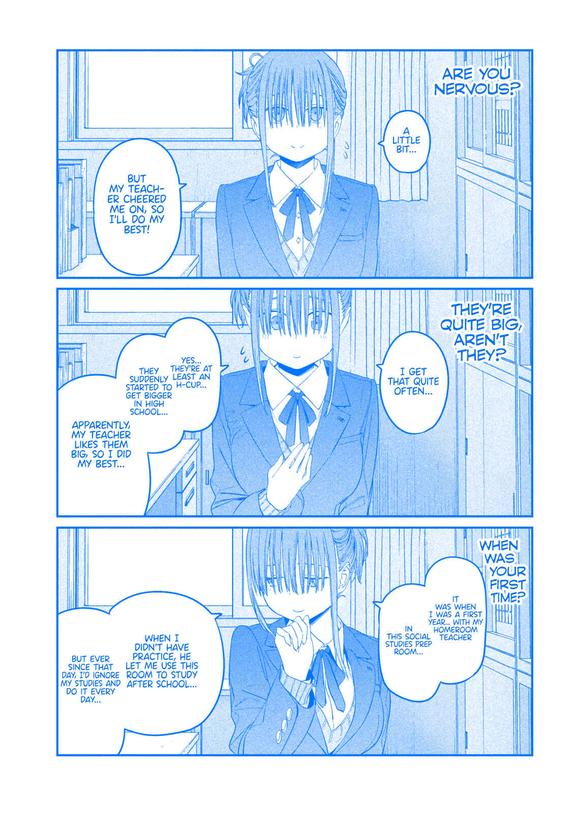 Getsuyoubi no Tawawa (Blue) (Fan Colored) Chapter 24 - Page 9