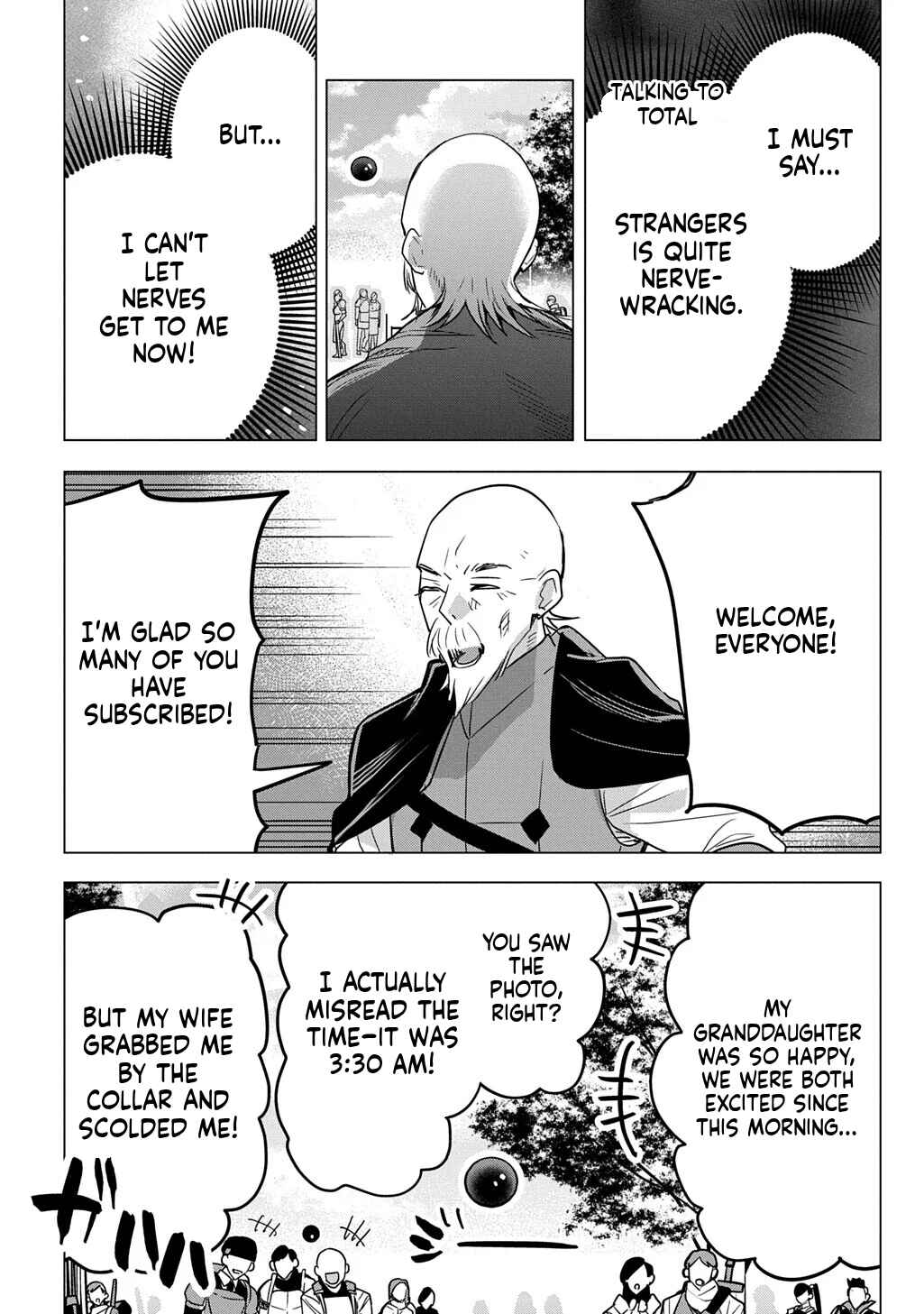 Moto Tansakusha no Ojii-chan: Mago ni Segamarete Dungeon Haishin o Hajimeta njaga, Nazeka Bazuriotta wai Chapter 5 - Page 21
