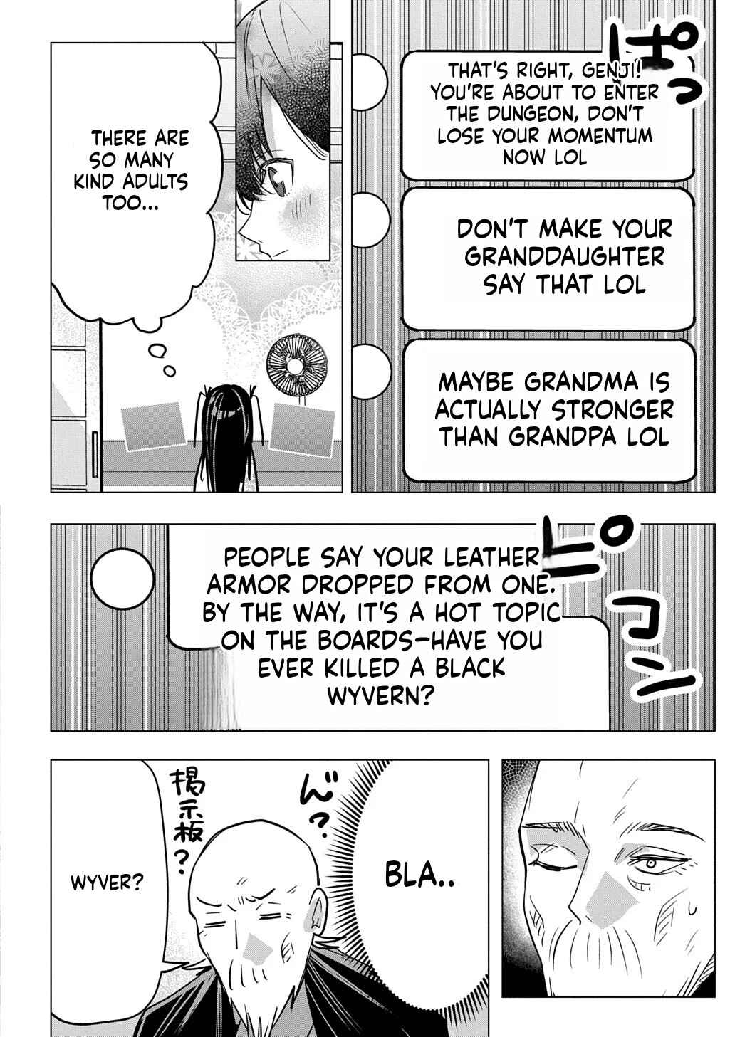 Moto Tansakusha no Ojii-chan: Mago ni Segamarete Dungeon Haishin o Hajimeta njaga, Nazeka Bazuriotta wai Chapter 5 - Page 23
