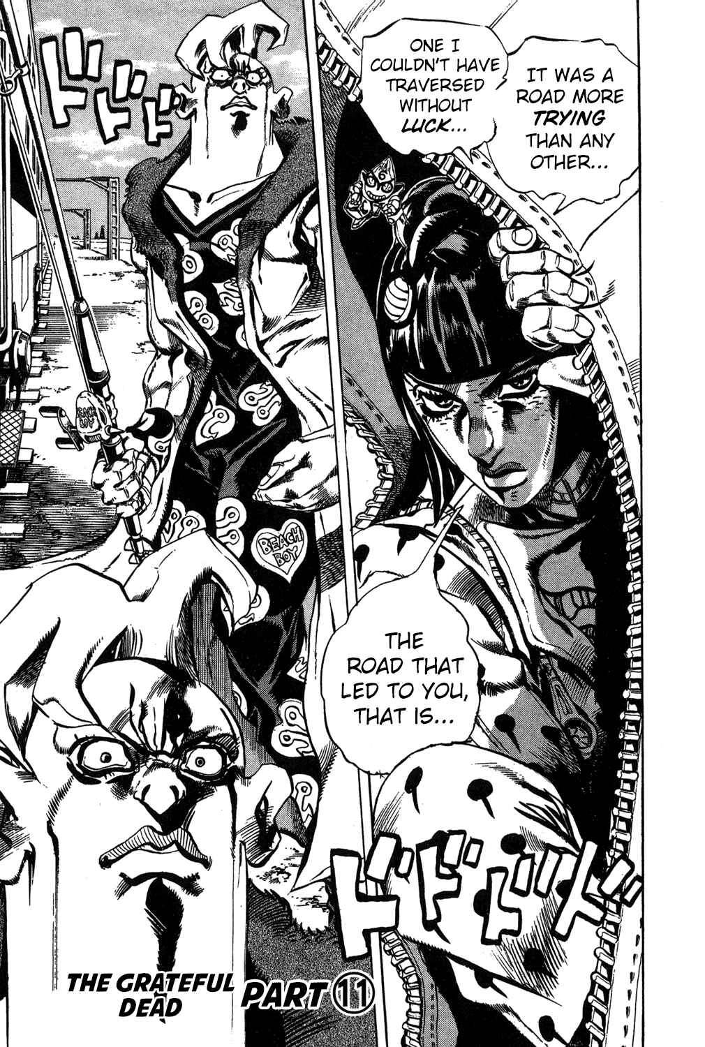 JoJo no Kimyou na Bouken: Part 5 - Ougon no Kaze Chapter 59 - Page 2