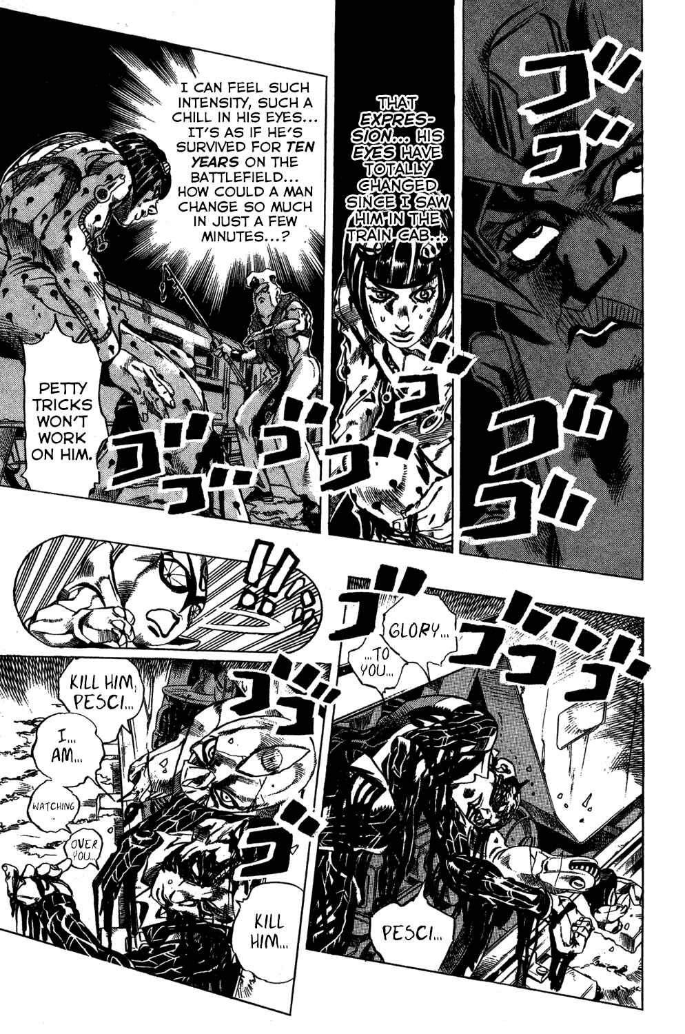 JoJo no Kimyou na Bouken: Part 5 - Ougon no Kaze Chapter 59 - Page 7